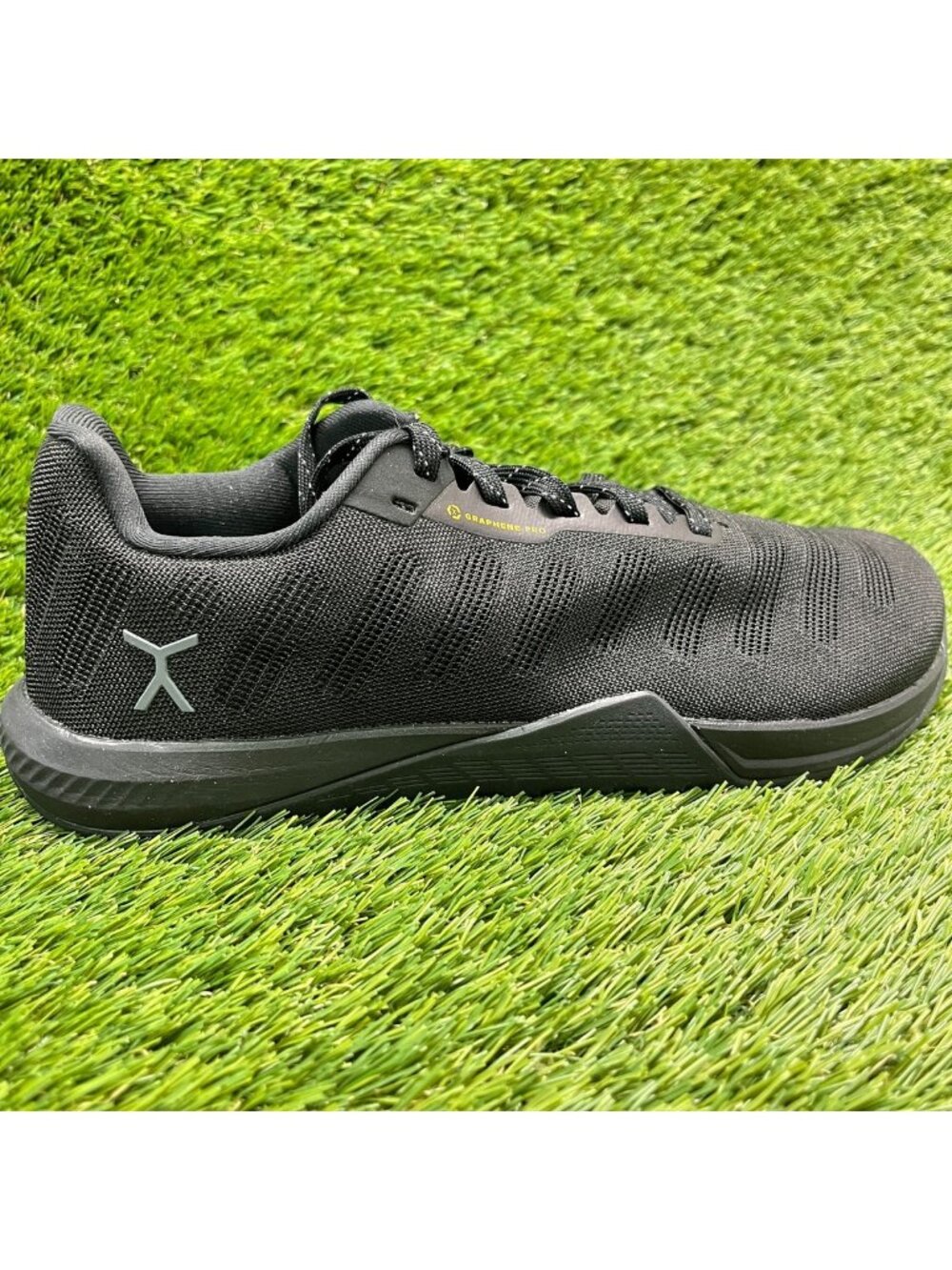 Flux Footwear Adapt Graphene XT Black Mens Size 10 Athletic Knit Shoes Sneakers